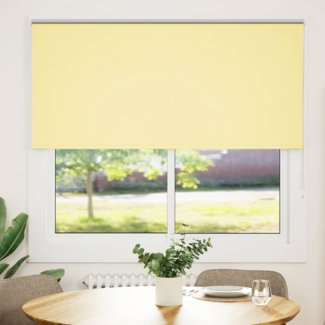 vidaXL Verdunkelungsrollo Gelb 165x130cm Stoffbreite 161,6cm Polyester 4012025