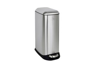 SVITA Mülleimer TS20, Treteimer, Inneneimer, 20L, Edelstahl, Silber
