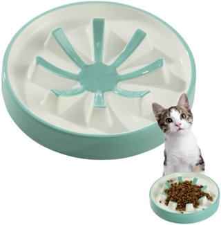 Navaris Napf Antischlingnapf Hund und Katze - Slow Feeder Hund - Antischlingnapf