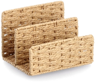 Zeller Present Küchenorganizer-Set Briefbox, Papiergeflecht