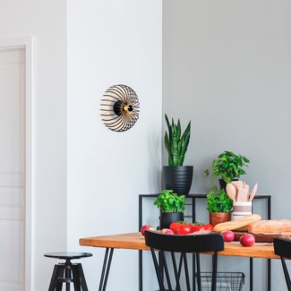 Wandleuchte, 'Aspendos', 36 x 12 x 12, Schwarz