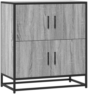 vidaXL Sideboard Grau Sonoma 68x35x76 cm Holzwerkstoff 848992
