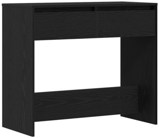 vidaXL Konsolentisch Schwarz Eichen-Optik 89x41x76,5 cm Holzwerkstoff 862081
