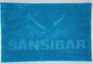 Sansibar Sylt Badematte "Westerland" Badteppich Sansibar, Höhe 22 mm, rutschhemmend beschichtet, fußbodenheizungsgeeignet, strapazierfähig, schnell trocknend, Polyester, weiche Haptik, rutschhemmender Rücken, elegante Optik