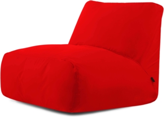 Sitzsack ‘Tube 100‘, Bezugstoff - Colorin, 100% Olefin, Red, 80x120x100 cm.