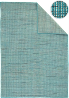 Morgenland Kelim Teppich - Trendy - Arvin - rechteckig - 160x90 - Türkis