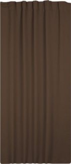 Haus und Deko Verdunkelungsvorhang Verdunkelungsvorhang Kräuselband Vorhang blickdicht abdunkelnd Gardine, Kräuselband (1 St), verdunkelnd, Polyester