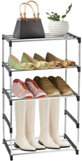 SinLaw Schuhregal Schuhregal 5 Ebenen, schmales Schuhregal, kleines Schuhregal, 1-tlg, Leicht zu montieren, leicht zu lagern