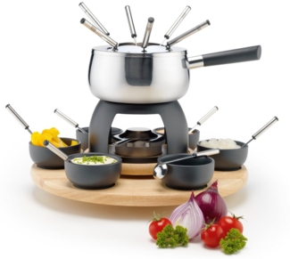 MÄSER Fonduetopf, Keramik (Set, 23-tlg)