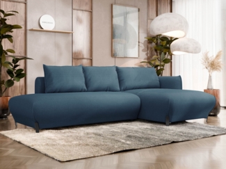 Ecksofa Fraski mit Bettkasten und Schlaffunktion (Farbe: Curio 78, Seite: Rechts 2R-LC)