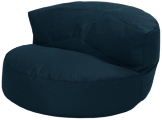 Green Bean Sitzsack Indoor & Outdoor Sofa mit hochwertiger EPS Perlen Füllung (mit Rückenlehne, wasserabweisender & abwaschbarer Bezug), Couch Sitzmöglichkeit Gartenliege mit Rückenlehne