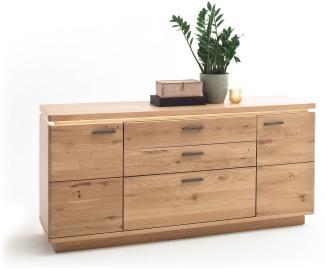 Möbel-Eins BRINSTONE Sideboard I, Balkeneiche teilmassiv