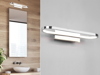 Trio Wandleuchte GIANNI incl. 1x SMD LED, 17W · 1x1700lm, 3000K, chrom (283770106)