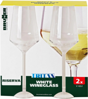 Brunner - Weißweinglas Riserva 2er Set