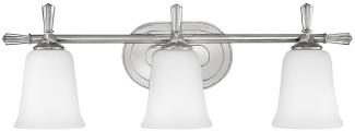 Elstead Lighting Blythe 3-Light Wandleuchte Nickel poliert 3-flammig IP44