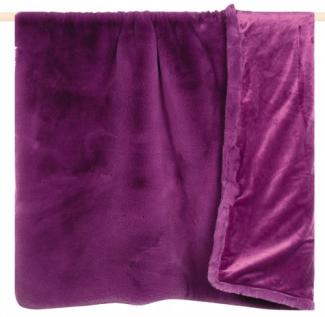 Pad Decke Evita Kunstpelz Violet (140x190 cm) 11763-S45-1419