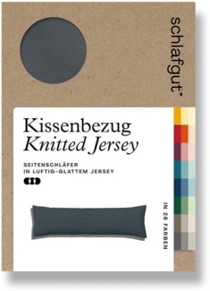 Schlafgut Seitenschläferkissenbezug Pure Seitenschläferkissen, (1 Stück), aus Bio-Baumwolle