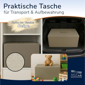 Klappmatratze Klappmatratze Neo, MSS e.K, 15 cm hoch, abnehmbarer Bezug