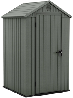 Dmora Gartenhaus Osoyoos, Gartenhütte, Gartenhaus, Werkzeugschuppen, 124x117 h205 cm, Grün