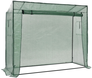 vidaXL Begehbares Gewächshaus 200 x 80 x 173 cm 46918