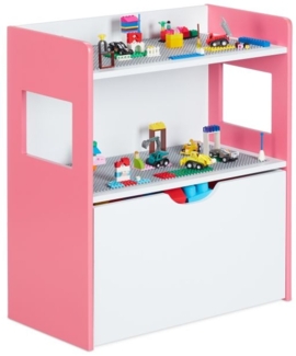 Kinderregal mit Bausteinplatten