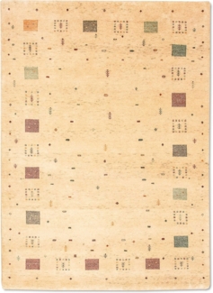 Morgenland Gabbeh Teppich - Loribaft Indus - 200 x 146 cm - beige