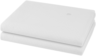 Ross Pique 2 tlg. Frottier-Set - 2 X Duschtuch (70 X 140cm) - 520 g/m2 - Ecru