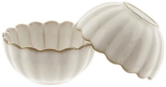 Almina Müslischale Bloomy 6er-Set aus hochwertigem Porzellan - 11,5x5 cm, (Set, 6-tlg)