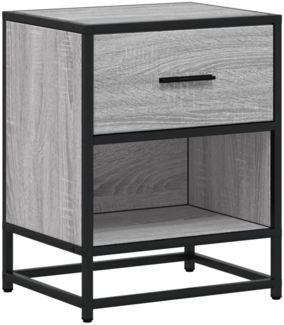 vidaXL Nachttisch Grau Sonoma 40x31x50 cm Holzwerkstoff 848690