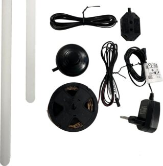 INOSIGN LED Unterbauleuchte LED-Einbauprofile universal, Ein-/Ausschalter, LED fest integriert, Kaltweiß, optinonal für Modell Skoskap