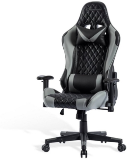 FOXSPORT Gaming-Stuhl ergonomisch Gamer Stühle (Professioneller Gamingstuhl), Eingebauter Wippmechanismus, Max. Belastbarkeit: 150 kg