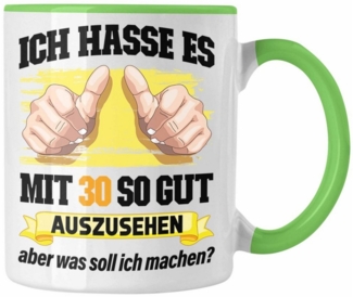 Trendation Tasse Trendation - 30. Geburtstag Tasse Frau Männer Geschenk 30er Geschenki