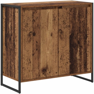 vidaXL Seitenschrank Altholz 79 x 36 x 75 cm Holzwerkstoff 886604