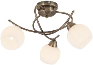 Rabalux Evangeline Deckenleuchte 3x E14 antik bronze