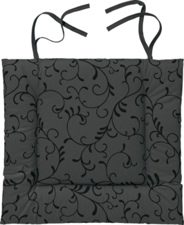 Erwin Müller Stuhlkissen Stuhlkissen "Essen" mit Bindebändern, abwaschbar Ranke