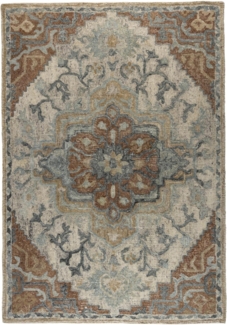 Teppich AMORI 160 x 230 cm BLUE BRICK von Dutchbone