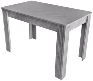 BlingBin Esstisch Rechteckiger Esszimmertisch Schreibtisch Küchentisch (1-St, Rechteckiger Esstisch, 117×68×75CM), Tisch mit vier Beinen