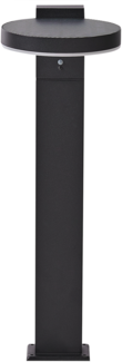 Solar LED Pollerleuchte PARKERS mit Bewegungsmelder Schwarz