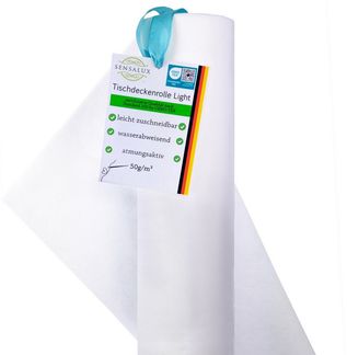 Sensalux Tischdecke Sensalux light Tischdeckenrolle 1,10m x 25m