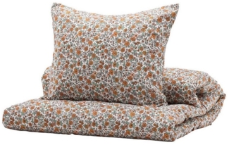 ebuy24 Bettbezug Vicky Bettwäsche braun.