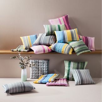 REDBEST Stuhlkissen Stuhlkissen 2er-Pack, Streifen