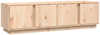 vidaXL TV-Schrank 140x40x40 cm Massivholz Kiefer 814459