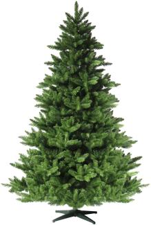 Künstlicher Weihnachtsbaum 180 cm inklusive Metallständer, exklusiv & hochwertig, schwer entflammbar, HXT 19001