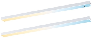 Paulmann 98611 LED Unterschrankleuchte Inline Basis 2er-Set 35cm tunable white weiß