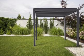 Pergola MIRADOR Classic 3x4 anthrazit Lamellendach