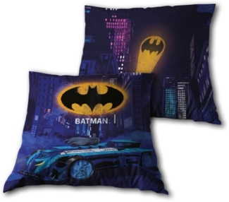 Batman Velboa Dekokissen – Perfektes Couchkissen für Kinder & Erwachsene (1 Stück)