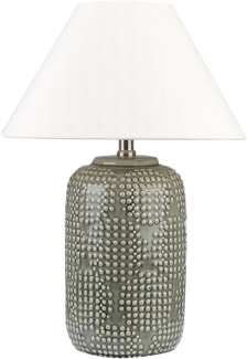 Tischleuchte MUSSEL Keramik Grau