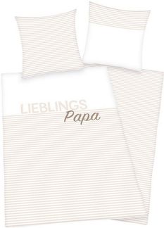 Herding Young Collection Wendebettwäsche Lieblingspapa, Renforcé, 2 teilig