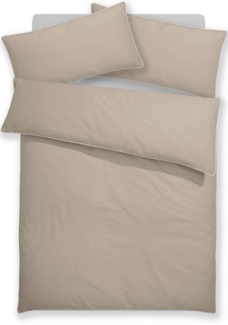 LeGer Home by Lena Gercke Bettwäsche Nayara, Renforcé, 2 teilig, in Gr. 135x200 oder 155x220 cm, Bettwäsche mit Piping/Paspel