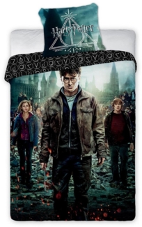 Harry Potter Kinderbettwäsche Harry Potter, Renforcé, 2 teilig